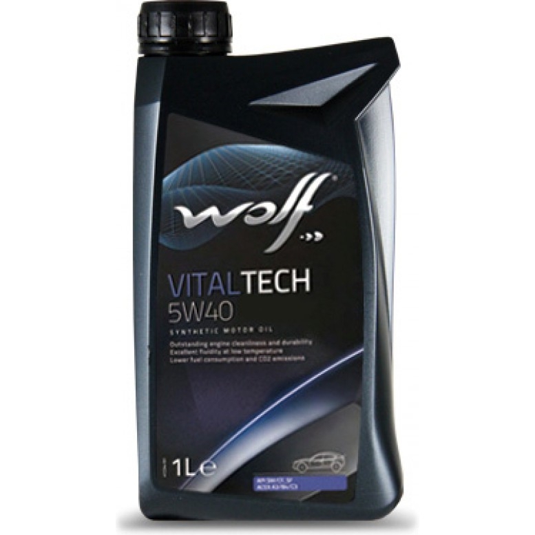 Масло моторное Wolf VitalTech 5W-40 B4 DIESEL 1л